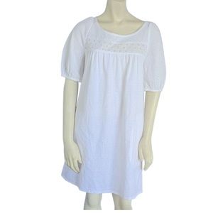 Marc by Marc Jacobs Eyelet lace 3/4  shift dress.